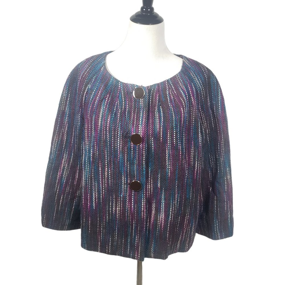 Harve Bernard Women's sz X-Large Multicolor Jacket - Gently Used
